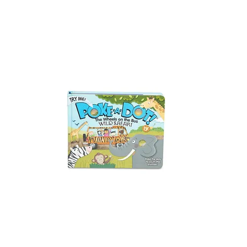 Poke-A-Dot: Wheels on the Bus - Board Book