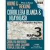 Hiking & Trekking in Cordillera Blanca & Huayhuash Map 3 (South) Cordillera Huayhuash, Chiquian, Llamaq, Cajatambo, Yerupajá & Siula Peaks Topographic - Paperback