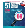 Sam's Extra Large Print Word Search Games - 51 Word Search Puzzles, Volume 8: Brain-Stimulating Puzzle Activities for Many Hours of Entertainment - Paperback