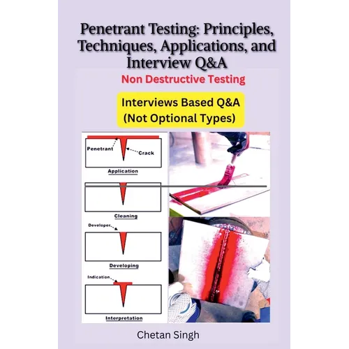 Penetrant Testing Principles, Techniques, Applications, and Interview Q&A - Paperback