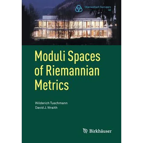 Moduli Spaces of Riemannian Metrics - Paperback