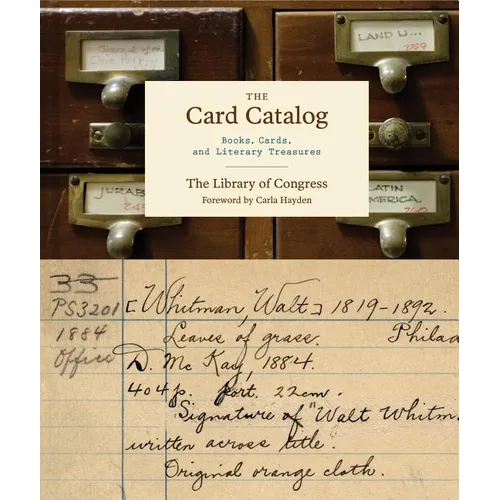 The Card Catalog: Books, Cards, and Literary Treasures (Gifts for Book Lovers, Gifts for Librarians, Book Club Gift) - Hardcover