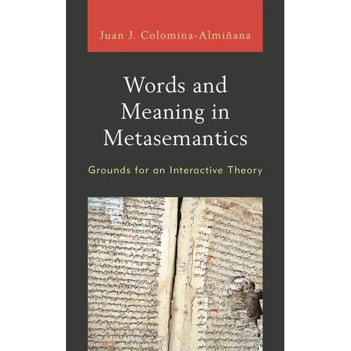 Words and Meaning in Metasemantics: Grounds for an Interactive Theory - Hardcover