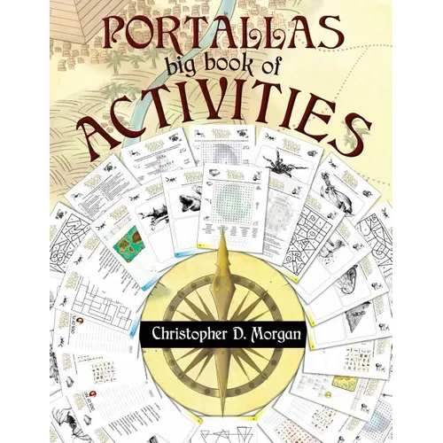 The PORTALLAS big book of ACTIVITIES: A fun book of puzzles, games, wordsearch, crosswords and more - Paperback