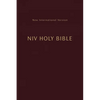 Niv, Holy Bible, Compact, Paperback, Burgundy, Comfort Print - Paperback