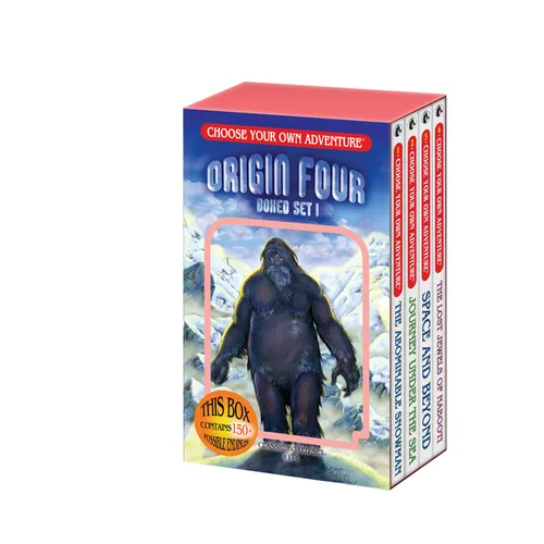 Choose Your Own Adventure 4-Book Boxed Set #1: Origin Four (the Abominable Snowman, Journey Under the Sea, Space and Beyond, the Lost Jewels of Naboot - Boxed Set