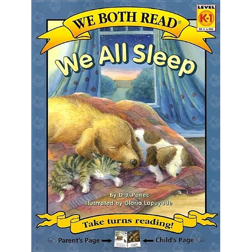 We Both Read-We All Sleep - Paperback