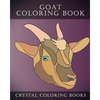 Goat Coloring Book: 30 Simple Goat Face Line Drawing Coloring Pages - Paperback