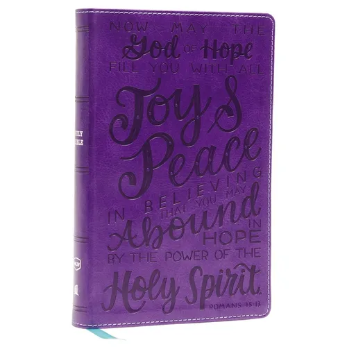 Nkjv, Holy Bible for Kids, Verse Art Cover Collection, Leathersoft, Purple, Comfort Print: Holy Bible, New King James Version - Imitation Leather