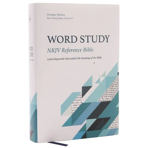Nkjv, Word Study Reference Bible, Hardcover, Red Letter, Comfort Print: 2,000 Keywords That Unlock the Meaning of the Bible - Hardcover