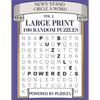 News Stand Circle a Word Vol.5: Large Print 100 Random Puzzles - Paperback