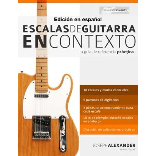 Escalas de guitarra en contexto - Paperback