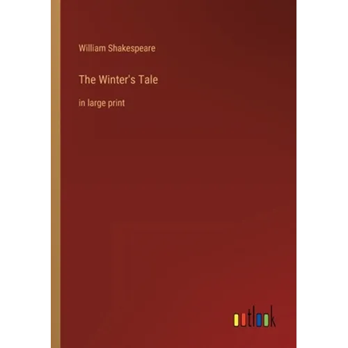 The Winter's Tale: in large print - Paperback