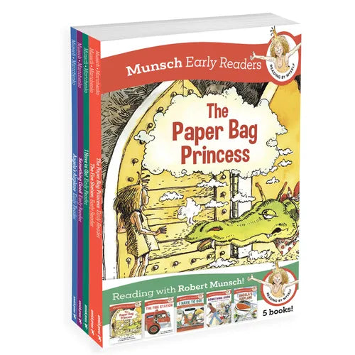 Robert Munsch Early Reader Pack: 5 Book Set - Hardcover