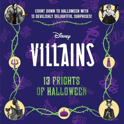 Disney Villains: 13 Frights of Halloween (2022) - Hardcover