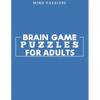 Brain Game Puzzles for Adults: Sudoku, Word and Number Search & Find Activity Book - Paperback