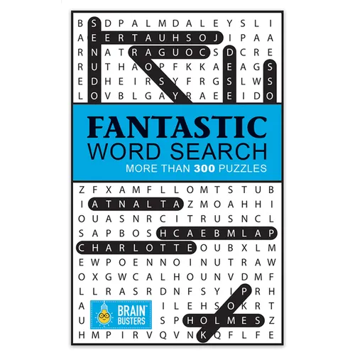 Fantastic Word Search: With 300 Puzzles - Paperback