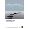 English L2 Vocabulary Learning and Teaching: Concepts, Principles, and Pedagogy - Paperback