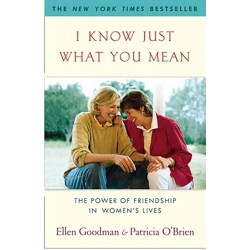I Know Just What You Mean: The Power of Friendship in Women's Lives - Paperback
