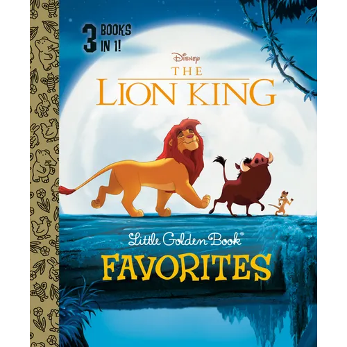 The Lion King Little Golden Book Favorites (Disney the Lion King) - Hardcover