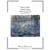 Water-Lilies Cross Stitch Pattern - Claude Monet: Regular and Large Print Cross Stitch Pattern - Paperback
