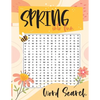 Spring Into Fun Word Search: A Spring Themed Word Find Puzzle Book, Large Print Easter Puzzle for Adults and Teens - Paperback
