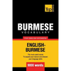 Burmese vocabulary for English speakers - 9000 words - Paperback