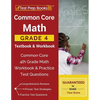 Common Core Math Grade 4 Textbook & Workbook: Common Core 4th Grade Math Workbook & Practice Test Questions - Paperback