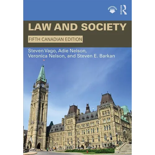 Law and Society: Canadian Edition - Paperback