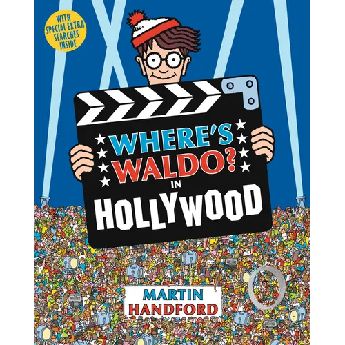 Where's Waldo? in Hollywood: (A Hidden Object Activity Book with Search & Find Puzzles and Spot-The-Difference Game - A Perfect Gift & Travel Companio - Paperback