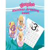 Bloopies number tracing book: Preschool, Pre K, Ages 3-5, number print handwriting book, Trace numbers With Bloopies, Workbook For Kids, girl and bo - Paperback