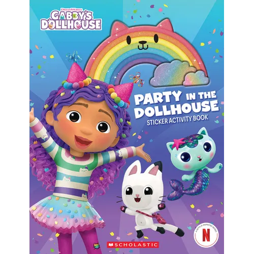 Party in the Dollhouse (Gabby's Dollhouse Sticker Activity Book) - Paperback