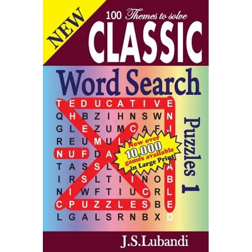 New Classic Word Search Puzzles. - Paperback