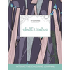Adult Coloring Journal: Health & Wellness (Pet Illustrations, Abstract Trees) - Paperback