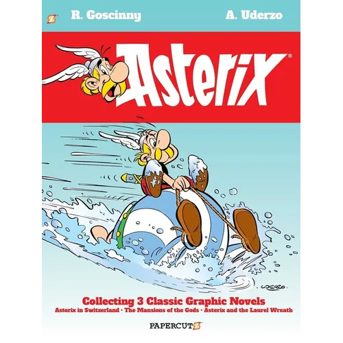 Asterix Omnibus Vol. 6: Collecting Asterix in Switzerland, the Mansions of the Gods, and Asterix and the Laurel Wreath - Hardcover