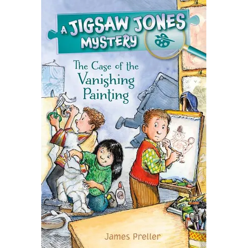 Jigsaw Jones: The Case of the Vanishing Painting - Paperback