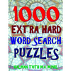 1000 Extra Hard Word Search Puzzles: Fun Way to Improve Your IQ - Paperback