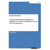 Gender and Emotional Language in Children's TV Series. An Analysis of "Avatar: The Last Airbender" - Paperback