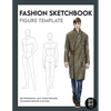 Fashion Sketchbook Male Figure Template: Over 200 male fashion figure templates in 10 different poses - Paperback