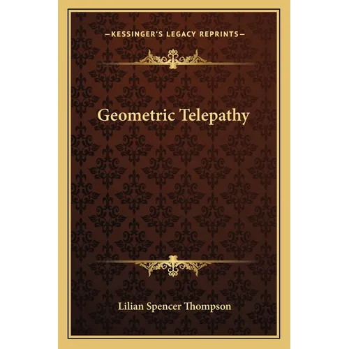 Geometric Telepathy - Paperback