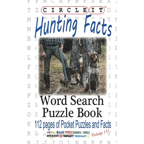 Circle It, Hunting Facts, Word Search, Puzzle Book - Paperback