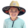 Kids Straw Hat Summer Beach Hat for Boys and Girls - Kauai