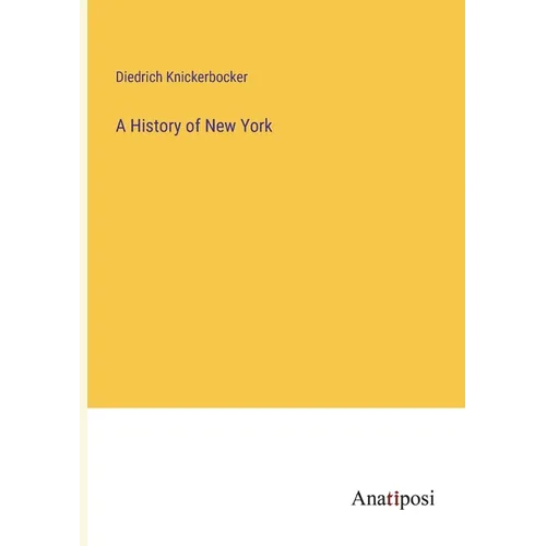A History of New York - Paperback