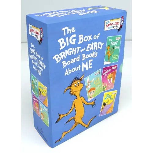The Big Boxed Set of Bright and Early Board Books about Me: The Foot Book; The Eye Book; The Tooth Book; The Nose Book - Hardcover