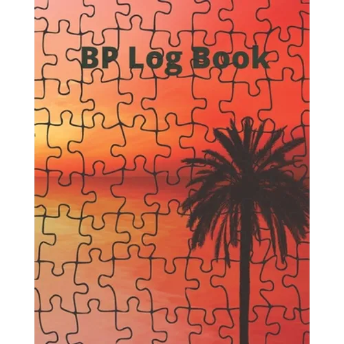 Blood Pressure Log Book/BP Recording Book (104 pages): Health Monitor Tracking Blood Pressure, Weight, Heart Rate, Daily Activity, Notes, Monthly Tren - Paperback