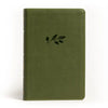 NASB Large Print Personal Size Reference Bible, Olive Leathertouch - Imitation Leather