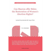 Can Macron offer Biden the Restoration of Women's Abortion Rights? - Paperback
