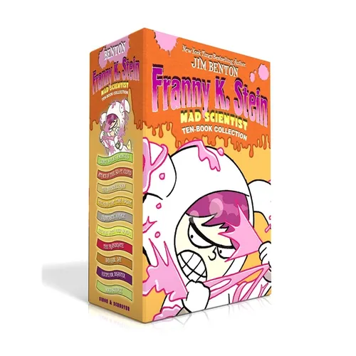 Franny K. Stein, Mad Scientist Ten-Book Collection (Boxed Set): Lunch Walks Among Us; Attack of the 50-Ft. Cupid; The Invisible Fran; The Fran That Ti - Paperback