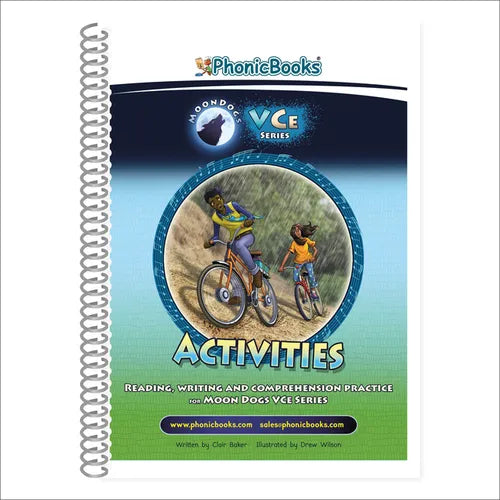 Phonic Books Moon Dogs Vce Spellings Activities: Photocopiable Activities Accompanying Moon Dogs Vce Spellings Books for Older Readers (Silent E) - Paperback