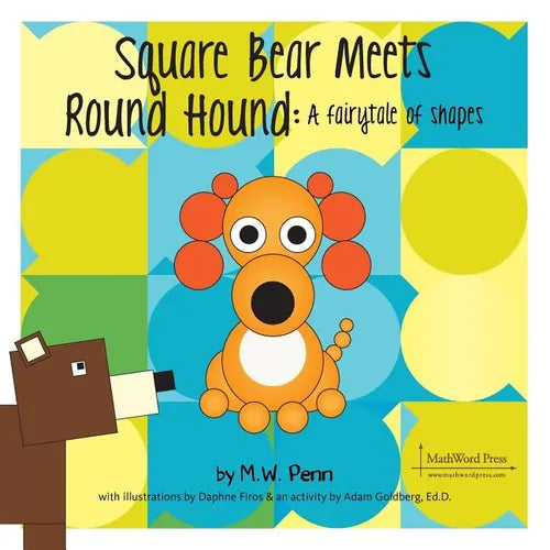Square Bear Meets Round Hound - Paperback